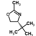 CAS 登录号:137542-74-6, (4R)-2-甲基-4-(2-甲基-2-丙基)-4,5-二氢-1,3-恶唑