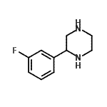 CAS 登录号：137684-17-4， 2-(3-氟苯基)哌嗪