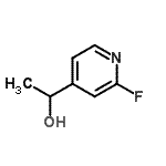 CAS 登录号：137718-85-5， 1-(2-氟-4-吡啶基)乙醇