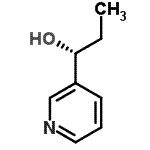 CAS 登录号：137730-28-0， (1R)-1-(3-吡啶基)-1-丙醇