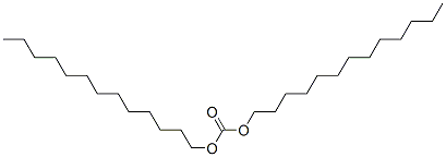 CAS 登录号：13784-55-9， 二(十三烷-1-基)碳酸酯