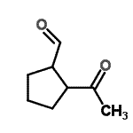 CAS 登录号：137846-66-3， 2-乙酰基环戊烷甲醛
