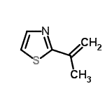 CAS 登录号：13816-04-1， 2-异丙烯基-1,3-噻唑