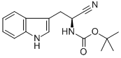 CAS 登录号：138165-79-4， (S)-[1-氰基-2-(1H-吲哚-3-基)乙基]-氨基甲酸叔丁酯
