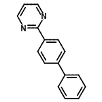 CAS 登录号：138173-04-3， 2-(4-联苯基)嘧啶