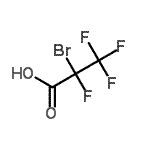 CAS 登录号：13859-31-9， 2-溴-2,3,3,3-四氟丙酸