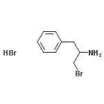CAS 登录号：13892-90-5， 1-溴-3-苯基-2-丙胺氢溴酸盐(1:1)