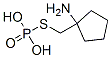 CAS 登录号：13893-21-5， 硫代磷酸S-[(1-氨基环戊基)甲基]酯