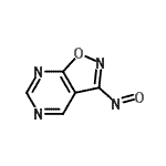 CAS 登录号：139392-70-4， 3-亚硝基[1,2]恶唑并[5,4-d]嘧啶