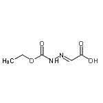 CAS 登录号：139397-88-9， (2E)-[(乙氧羰基)亚肼基]乙酸