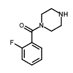CAS 登录号：139516-64-6， (2-氟苯基)(1-哌嗪基)甲酮