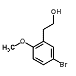 CAS 登录号：139517-71-8， 2-(5-溴-2-甲氧基苯基)乙醇