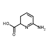 CAS 登录号：139552-67-3， 6-氨基-2,3-二氢-2-吡啶羧酸