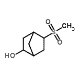 CAS 登录号：139689-89-7， 5-(甲基磺酰基)双环[2.2.1]庚烷-2-醇