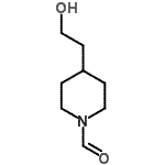 CAS 登录号：141047-47-4， 4-(2-羟基乙基)-1-哌啶甲醛