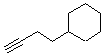 CAS 登录号：141345-08-6， 3-丁炔-1-基环己烷