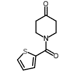 CAS 登录号：141945-71-3， 1-(2-噻吩基羰基)-4-哌啶酮