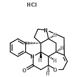 CAS 登录号：1421-86-9， 士的宁-10-酮盐酸盐(1:1)