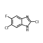 CAS 登录号：142356-65-8， 2,5-二氯-6-氟-1H-苯并咪唑