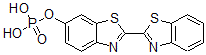 CAS 登录号：142441-49-4， [2-(1,3-苯并噻唑-2-基)-1,3-苯并噻唑-6-基]磷酸二氢酯