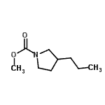 CAS 登录号：142819-46-3， 甲基3-丙基-1-吡咯烷羧酸酯