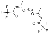 CAS 登录号：14324-82-4， 二(1,1,1-三氟-2,4-戊烷二酮)-铜