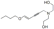 CAS 登录号：143337-72-8， 2-[[(E)-5-丁氧基戊-4-烯-2-炔基]-(2-羟基乙基)氨基]乙醇