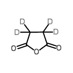 CAS 登录号：14341-86-7， (<sup>2</sup>H<sub>4</sub>)二氢-2,5-呋喃二酮