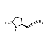 CAS 登录号：143443-34-9， (5S)-5-丙二烯基-2-吡咯烷酮