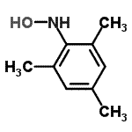 CAS 登录号：14353-69-6， N-羟基-2,4,6-三甲基苯胺