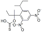 CAS 登录号:14355-07-8, 硫代碳酸O-(2-仲-丁基-4,6-二硝基苯基)S-丁酯
