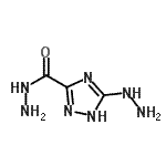 CAS 登录号：144382-24-1， 3-[(1Z)-肼基]-1H-1,2,4-三唑-5-甲酰肼