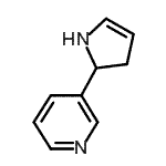 CAS 登录号：144648-79-3， 3-(2,3-二氢-1H-吡咯-2-基)吡啶