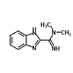 CAS 登录号：14466-68-3， N,N-二甲基-1H-苯并咪唑-2-甲脒
