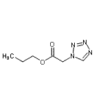 CAS 登录号：144774-72-1， 丙基1H-四唑-1-基乙酸酯
