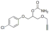 CAS 登录号:14715-00-5, 1-(4-氯苯氧基)-3-(2-丙炔基氧基)-2-丙醇氨基甲酸酯