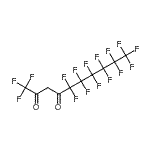 CAS 登录号：147874-76-8， 1,1,1,5,5,6,6,7,7,8,8,9,9,10,10,10-十六氟-2,4-癸烷二酮