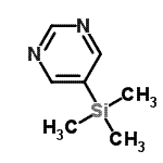 CAS 登录号：148854-13-1， 5-(三甲基硅烷基)嘧啶