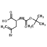 CAS#: 149930-92-7, (2R)-4-Bromo-2-({[(2-Methyl-2-Propanyl)Oxy]Carbonyl}Amino)-4-Pentenoic Acid