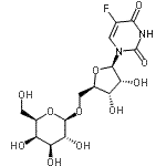 CAS 登录号：149965-92-4， 5-氟-5'-O-beta-D-吡喃半乳糖基尿苷