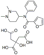 CAS 登录号:149997-06-8, N-(六氢-1,2-二甲基-4-哒嗪基)-N-苯基-2-呋喃甲酰胺2-羟基-1,2,3-丙烷三羧酸酯