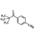 CAS 登录号：150009-08-8， 4-(2,2-二甲基丙烷酰基)苯甲腈