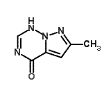 CAS 登录号：150017-70-2， 6-甲基吡唑并[5,1-f][1,2,4]三嗪-4(1H)-酮