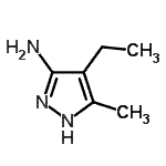 CAS 登录号：151521-79-8， 4-乙基-5-甲基-1H-吡唑-3-胺
