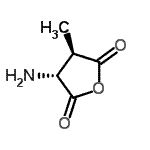 CAS 登录号：151960-64-4， (3R,4R)-3-氨基-4-甲基二氢-2,5-呋喃二酮