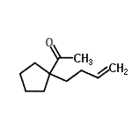 CAS 登录号：152090-66-9， 1-[1-(3-丁烯-1-基)环戊基]乙酮