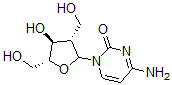 CAS#: 152502-86-8, 4-Amino-1-[(3S,4S,5R)-4-Hydroxy-3,5-Bis(Hydroxymethyl)Oxolan-2-Yl]Pyrimidin-2-One