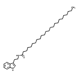 CAS 登录号：152766-94-4， N-[2-(1H-吲哚-3-基)乙基]二十四n酰胺