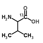 CAS 登录号：152840-81-8， (1-<sup>13</sup>C)缬氨酸
