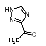 CAS 登录号：153334-29-3， 1-(1H-1,2,4-三唑-5-基)乙酮